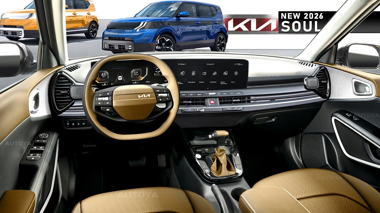 2026 Kia Soul - INTERIOR Preview & Color Options