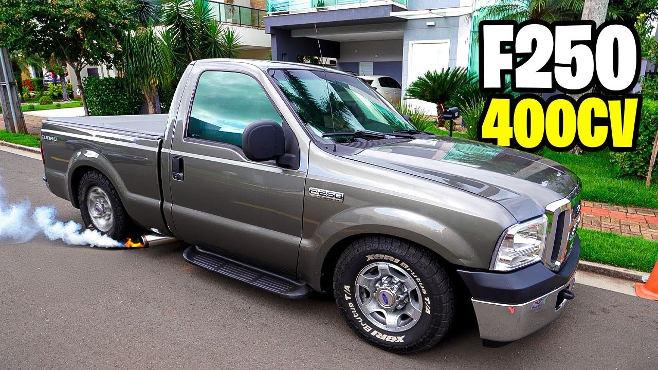 PRIMEIRO ROLE NA MINHA F250 DE 400CV 😍 KIT TIJUCAR