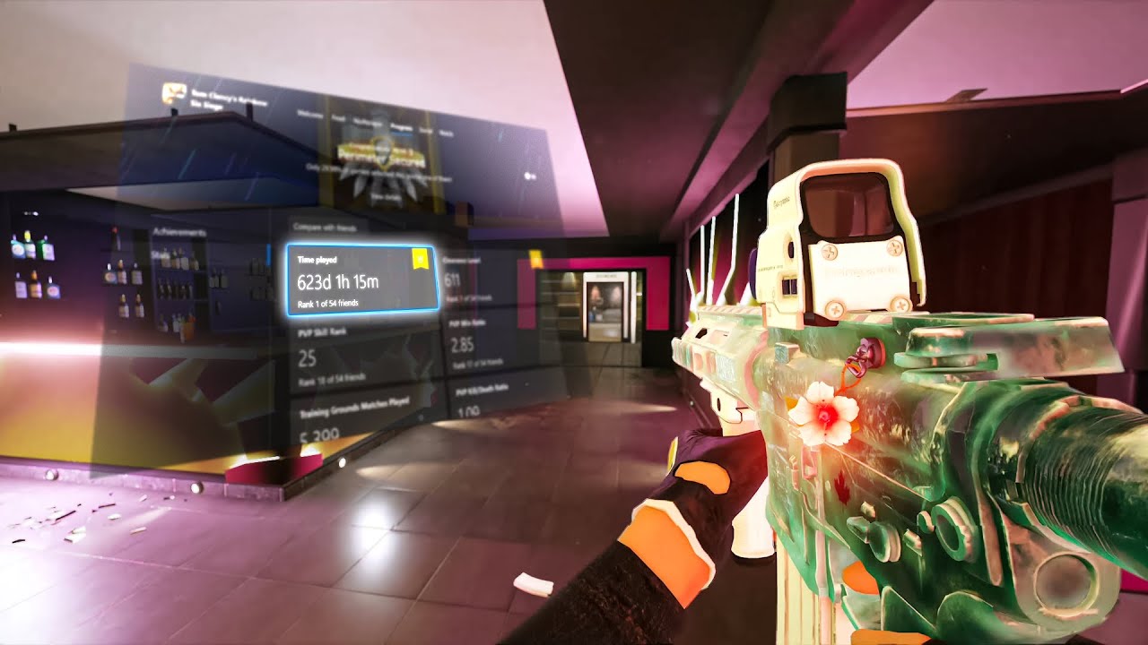 30,000 hours of Rainbow Six Siege Looks Like...