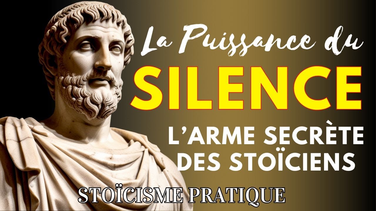 Voici comment utiliser le silence comme une arme puissante | SAGESSE STOÏCIENNE