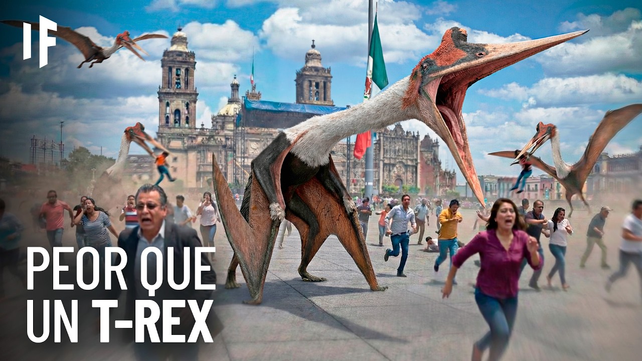 ¿Y si el Quetzalcoatlus nunca se hubiera extinguido?