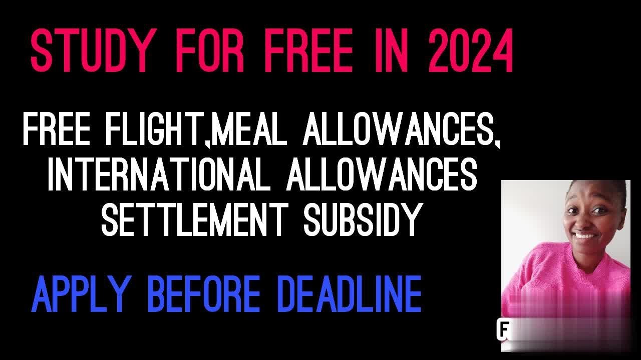 MIGRATE FOR FREE IN 2024/FREE FLIGHT,MEAL ALLOWANCES /INTERNATIONAL ALLOWANCES/SETTLEMENT SUBSIDY