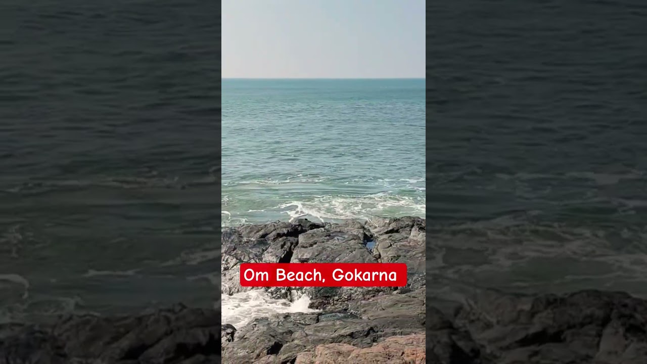 Om Beach, Gokarna ❤️🥰❤️ #gokarna #ombeach