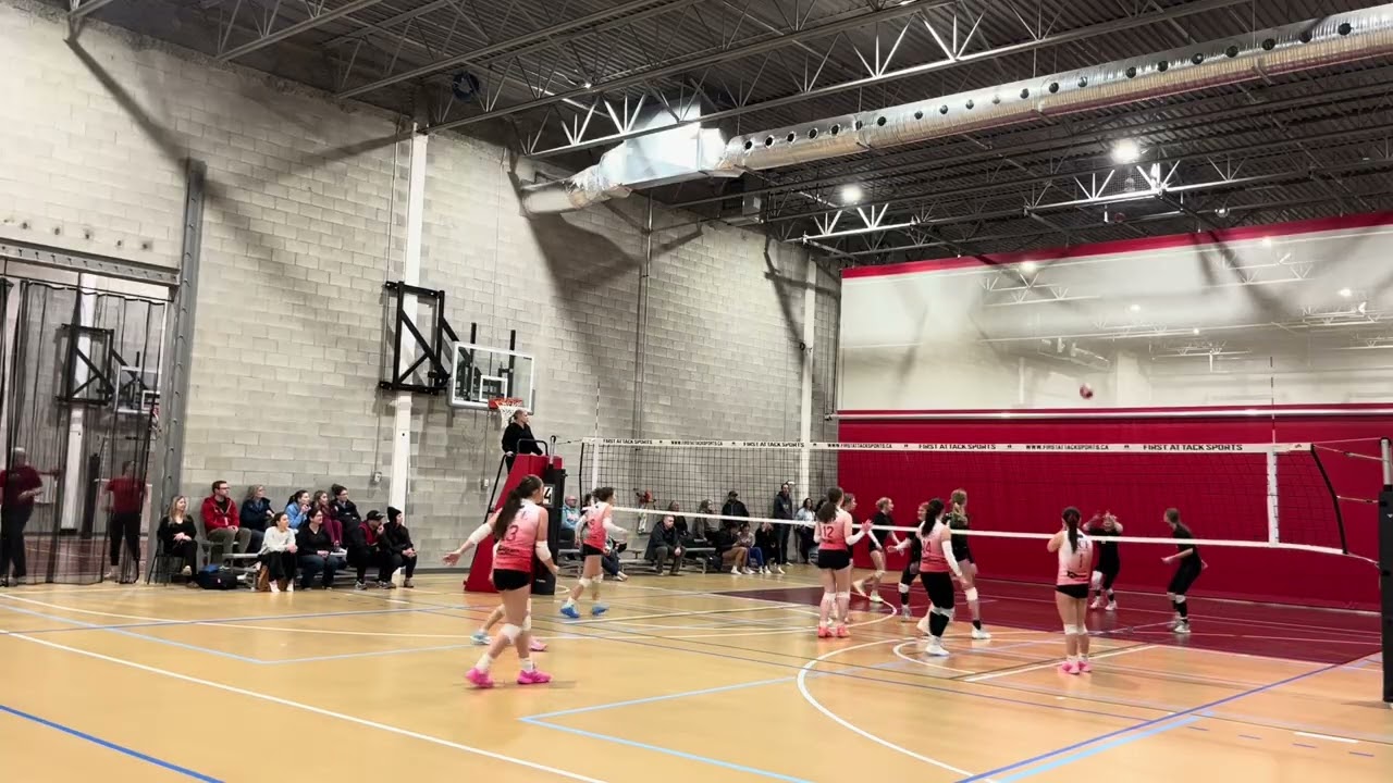 Exhibition game against Ace Pink Set 1