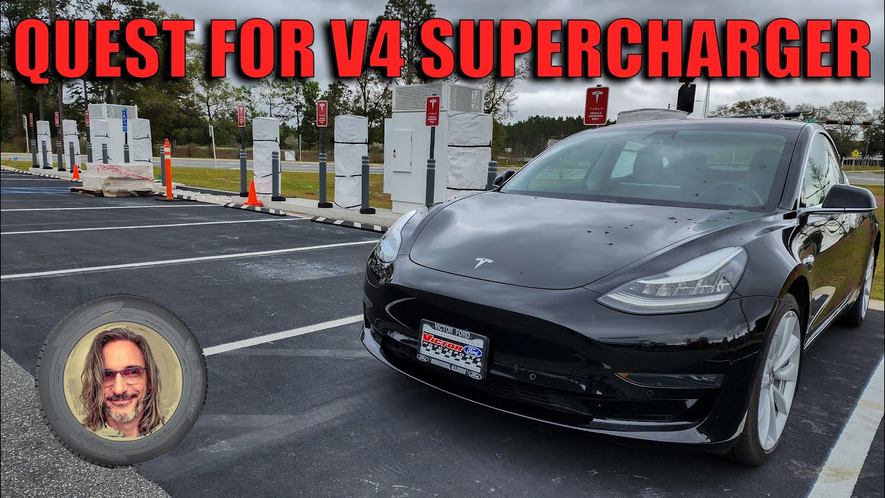 False Hope! Driving To See If This New Tesla Supercharger Site Is V4