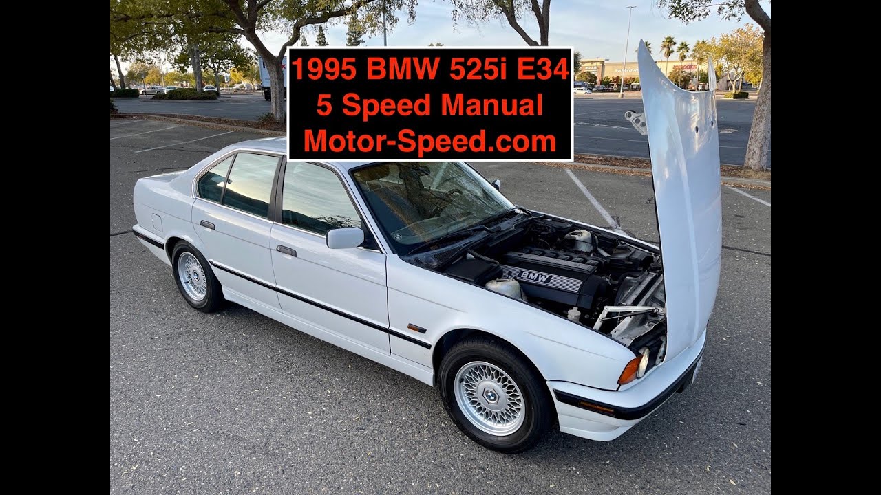 1995 BMW 525i E34 Manual | Motor-Speed.com