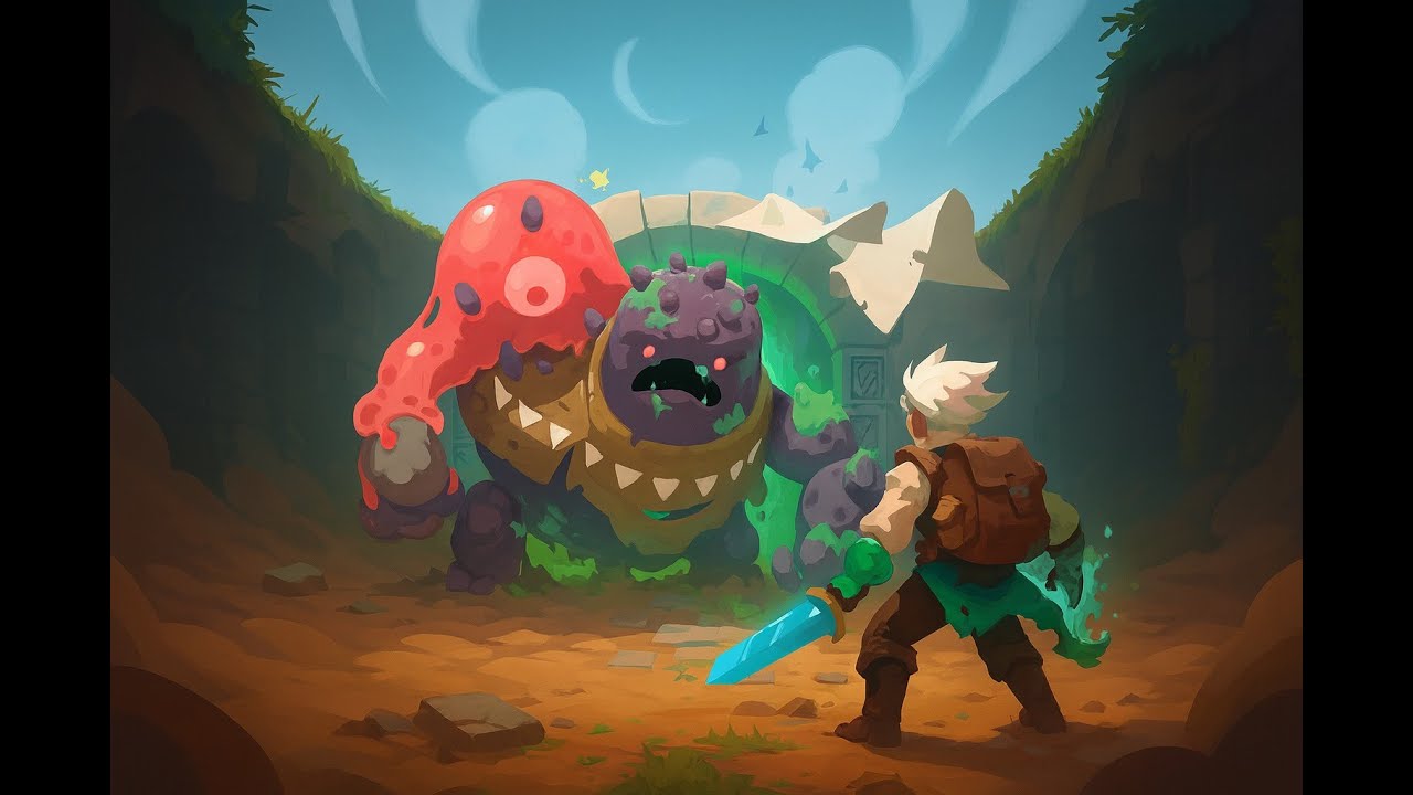 🪓⚡ Pelea épica contra el Gólem  Moonlighter 🌌💎