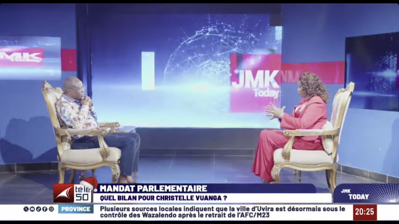 JMK TODAY / MANDAT PARLEMENTAIRE : QUEL BILAN POUR CHRISTELLE VUANGA