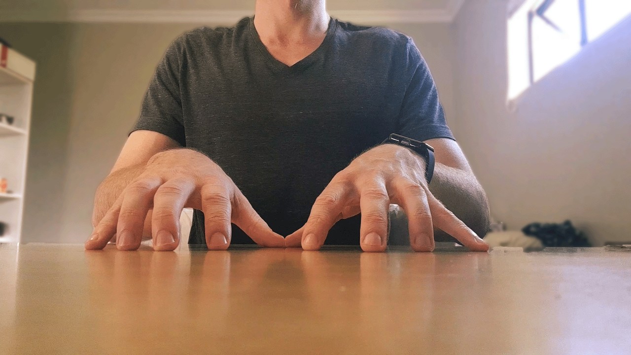 Relaxing ASMR | Tapping and Scratching A Wooden Desk
