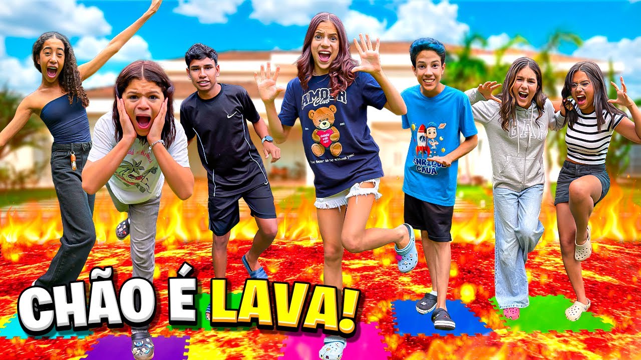 O CHÃO É LAVA AO EXTREMO (Jéssica Sousa)