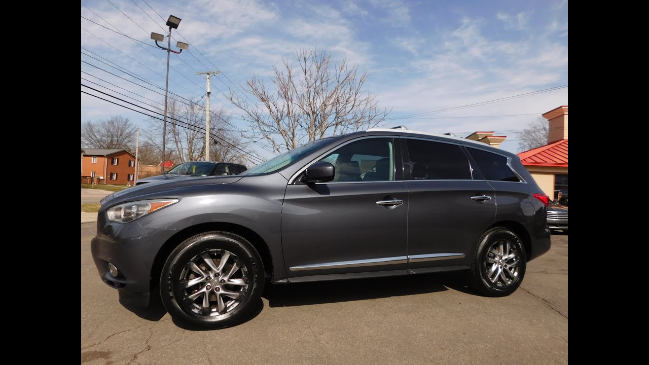 2013 Infiniti JX35 AWD - One Owner, DVD Entertainment, Huge Dealer Service History, Extra Clean!!