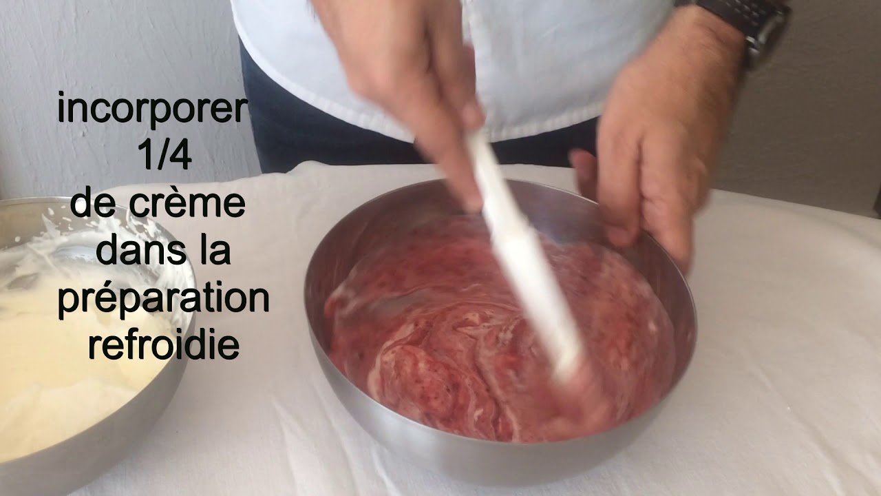 Recette et technique du bavarois aux fruits rouges