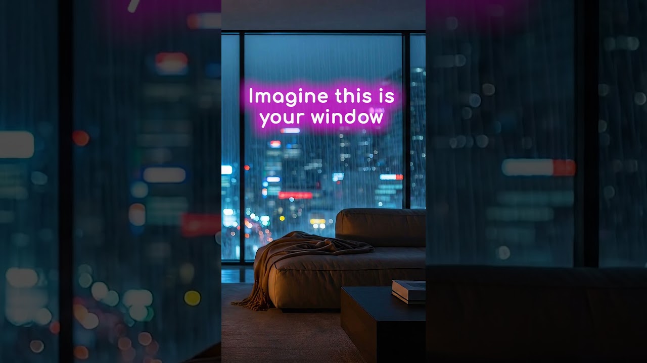 Imagine this is your window  