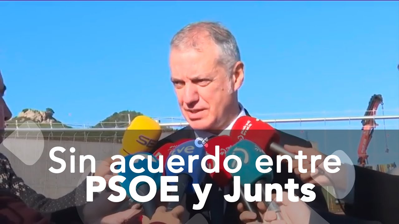 Sigue sin haber acuerdo entre el PSOE y Junts