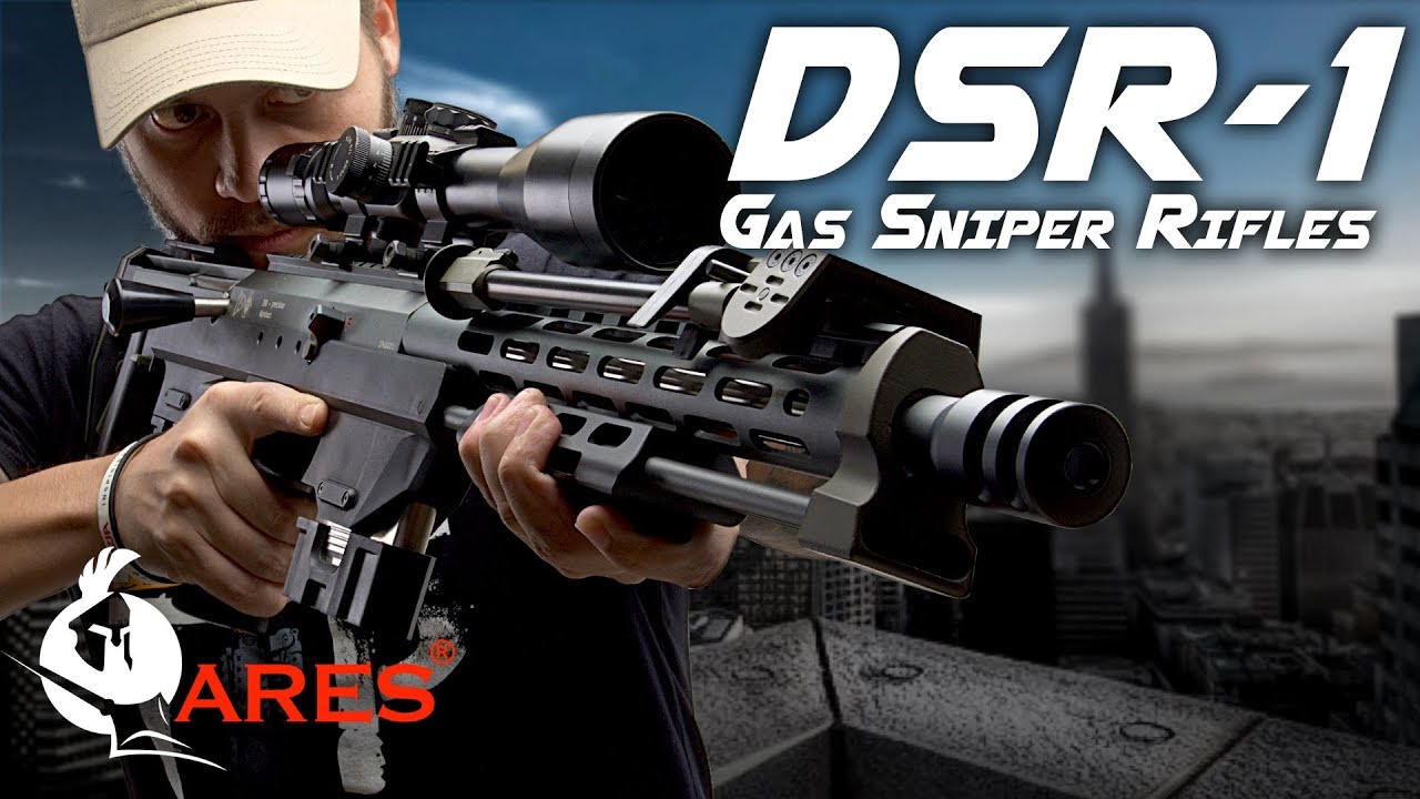 Rolls Royce of Airsoft Sniper Rifles - Ares DSR-1 Gas Sniper - RedWolf Airsoft RWTV
