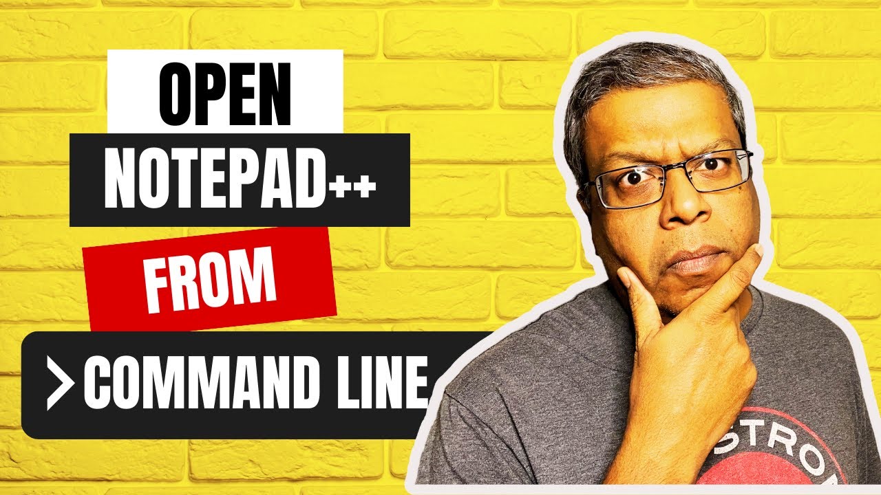 How to Open Notepad++ from CMD (Windows Command Line) - Tutorial