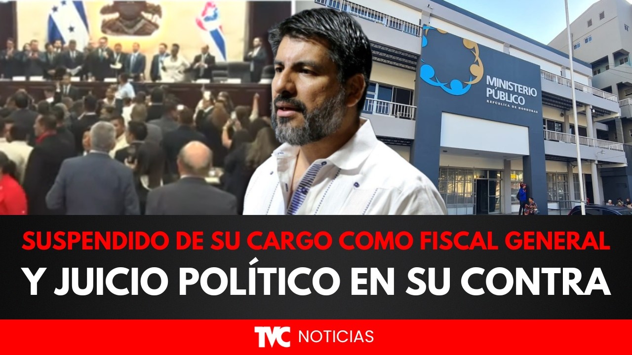 Johel Zelaya reacciona a su suspensi&oacute;n como fiscal general y al juicio pol&iacute;tico en su contra