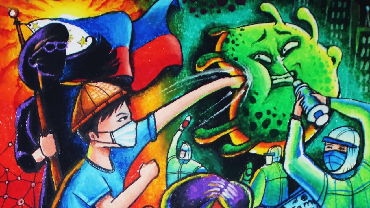 Poster Making on Covid19 - 