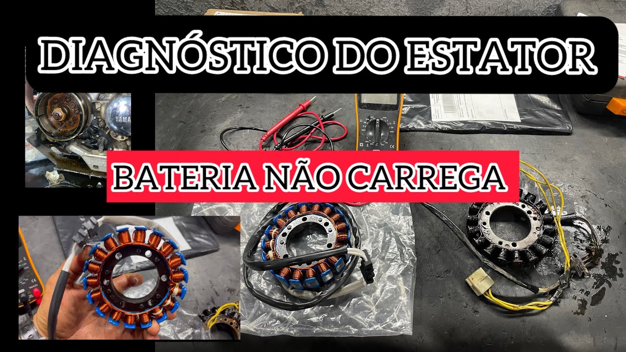 Aprenda a diagnosticar o estator de sua moto / Aula completa