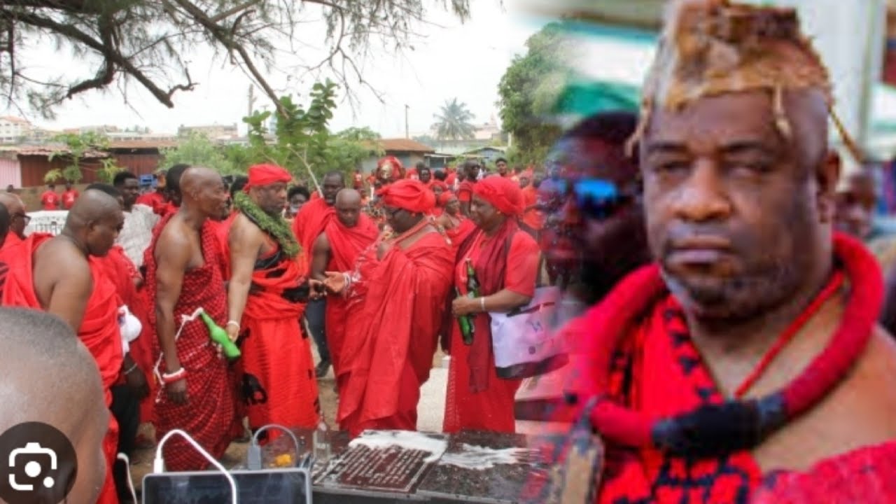 SAD! Ga Manste Nii Tackie Teiko Tsuru 11 Grand Entry to bid farewell to his late Father Dr Nii Armah