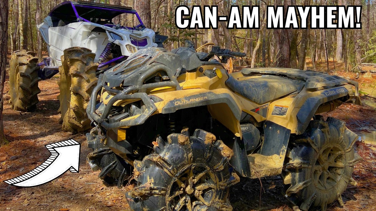 You NEED To Put These TIRES On Your Four-Wheeler! (ATV Mud Park)