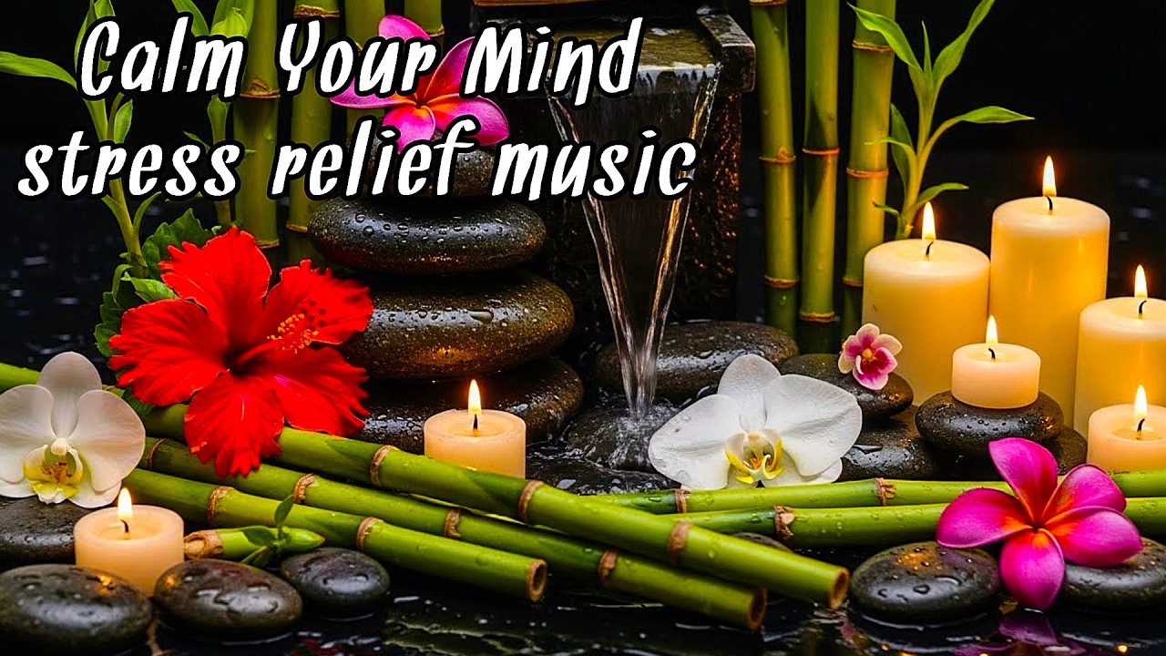 Stress Relief & Healing Massage Music — Sleep in Pure Calm music for deep sleep Asmr Relaxing Body