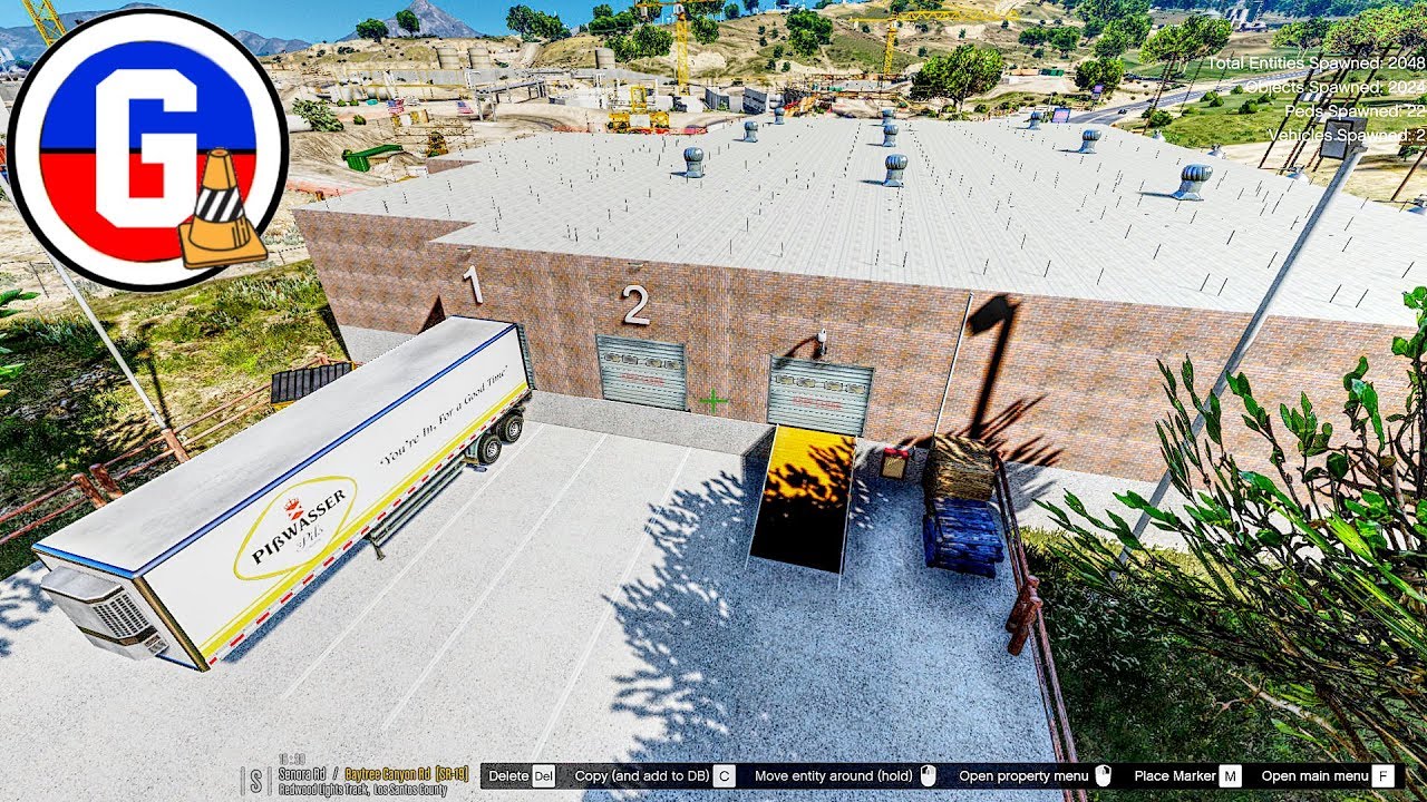 Massive Grocery Store in Harmony WIP (Grand Theft Auto 5 Gameplay)