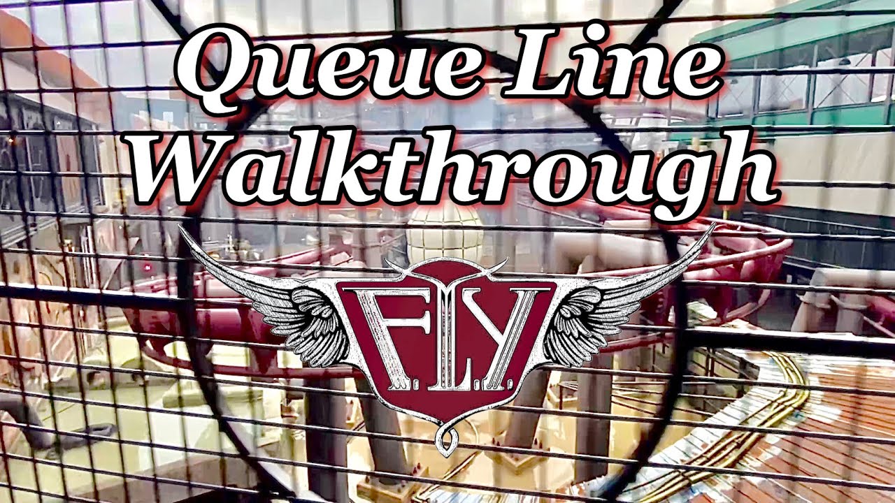 F.L.Y Phantasialand Queue Line Walkthrough