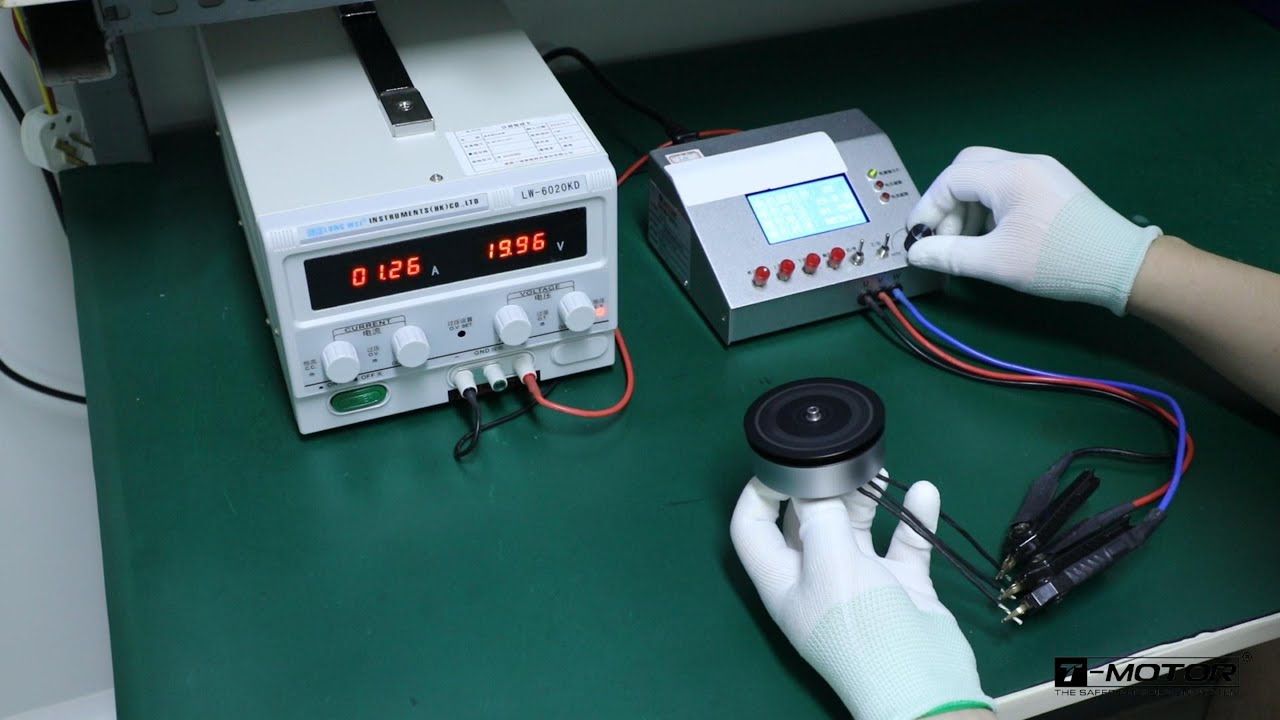 Industrial drone propulsion manufacture with a strict inspection process