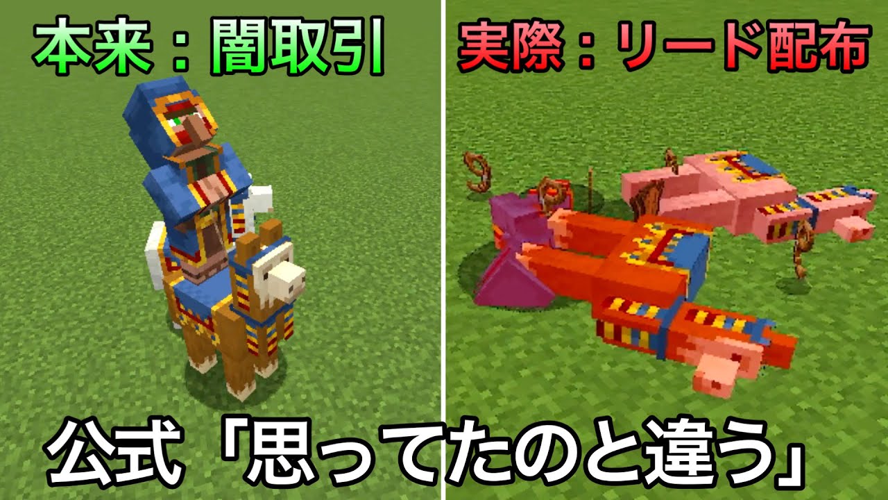 【マイクラ】クラフターが考えたモノの用途が酷すぎる..　 〜何故か本来と別の用途がメインとなってしまった残念なモノ11選〜　【マインクラフト】【まいくら】【統合版】【雑学】
