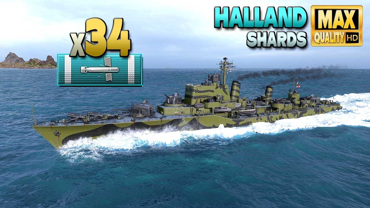 Эсминец Halland: торпедный террор со скоростью 94 узла - World of Warships