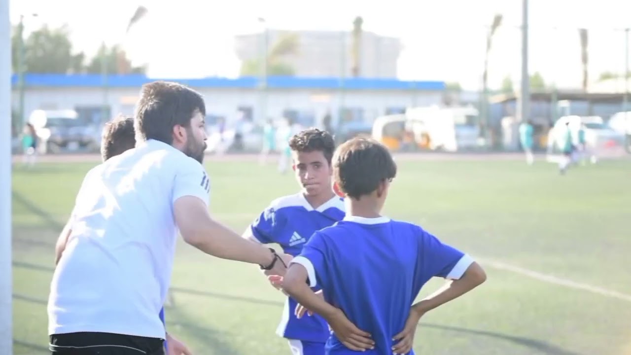 كواليس :مباراة فريق اكاديمية نادي القوة الجوية وفريق اكاديمية الراحل ( عمو بابا )