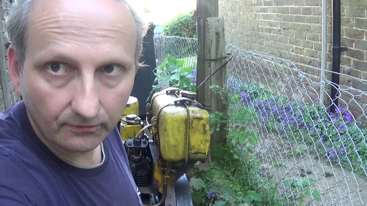 Petter PAZ1 Before Rebuilding cylinder head and big end bearing #smallenginenation
