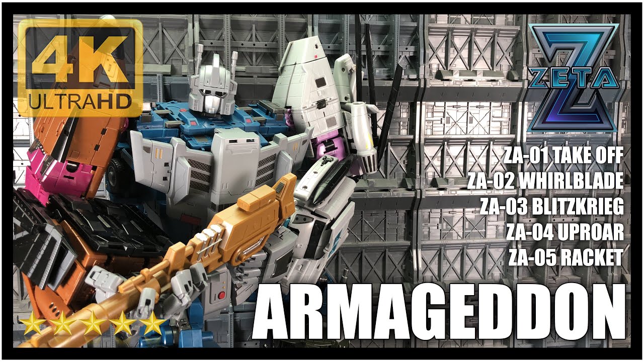 Zeta Toys ARMAGEDDON Combined Transformers Masterpiece Bruticus