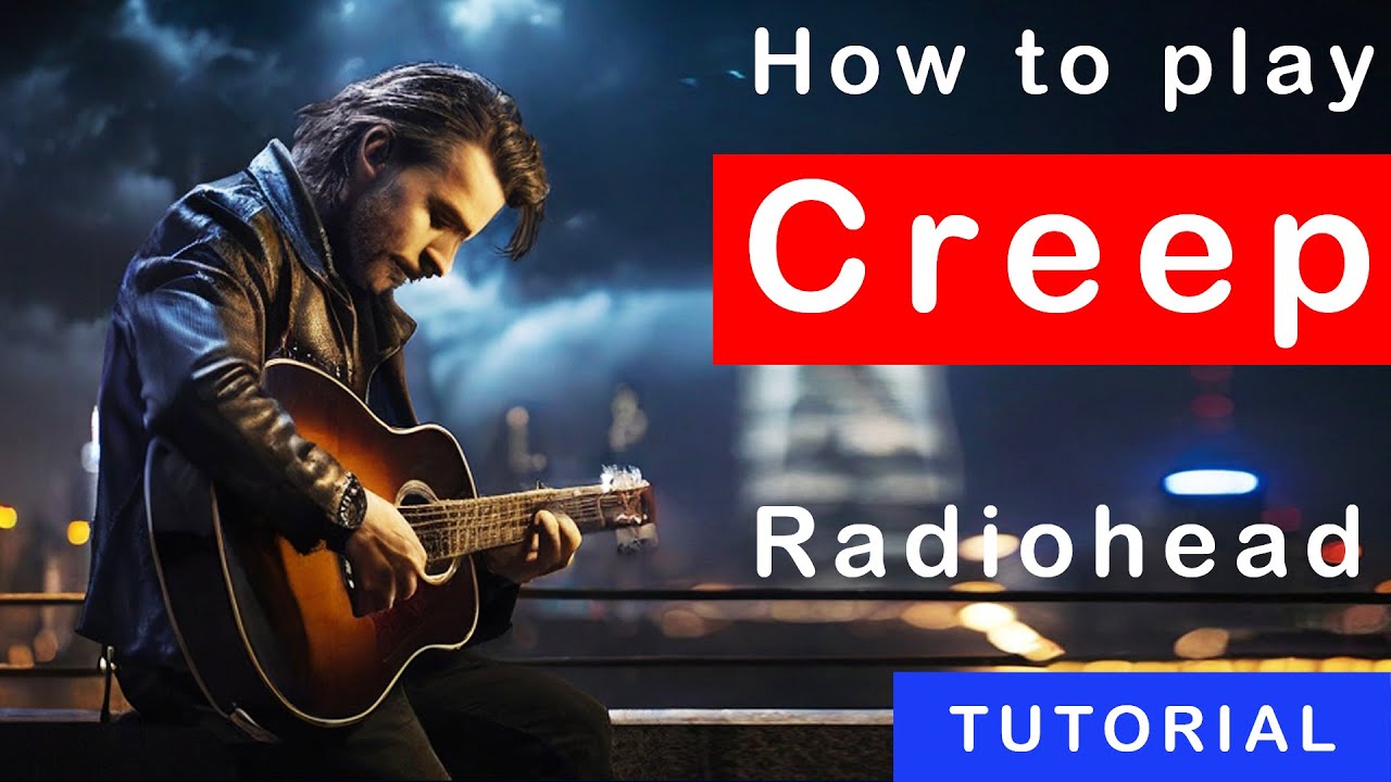 How to Play "Creep" by Radiohead on Guitar (Easy Acoustic)