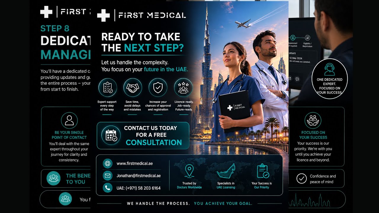UAE Medical Licensing Guide for Doctors | DHA, DOH & MOHAP Explained