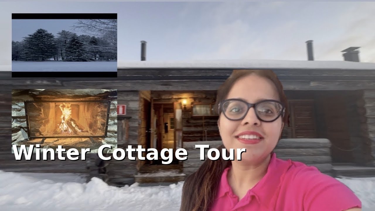 Living in a Winter Cottage ❄️ | Our Cozy Stay in Finland
