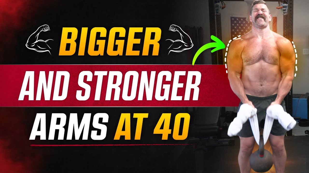 Build Bigger and Stronger Arms After 40 [Simple 3 Step Plan] | Coach MANdler
