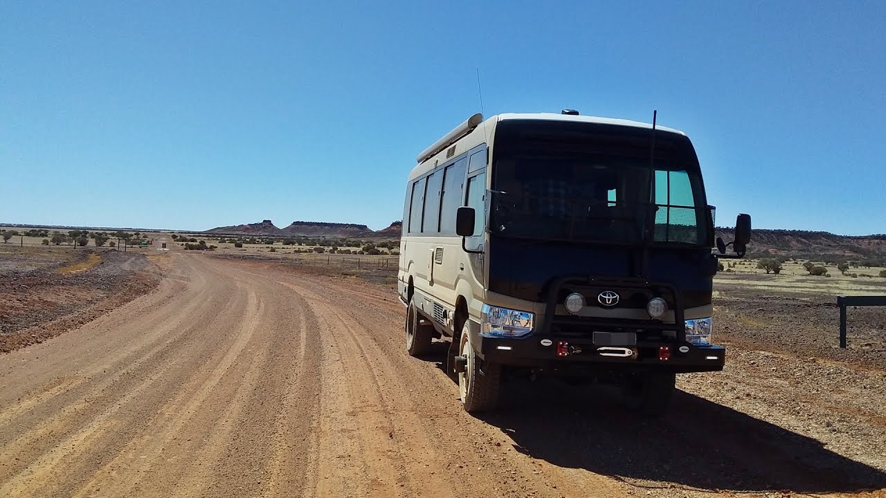Bus 4x4 Conversion of Coaster Motorhome