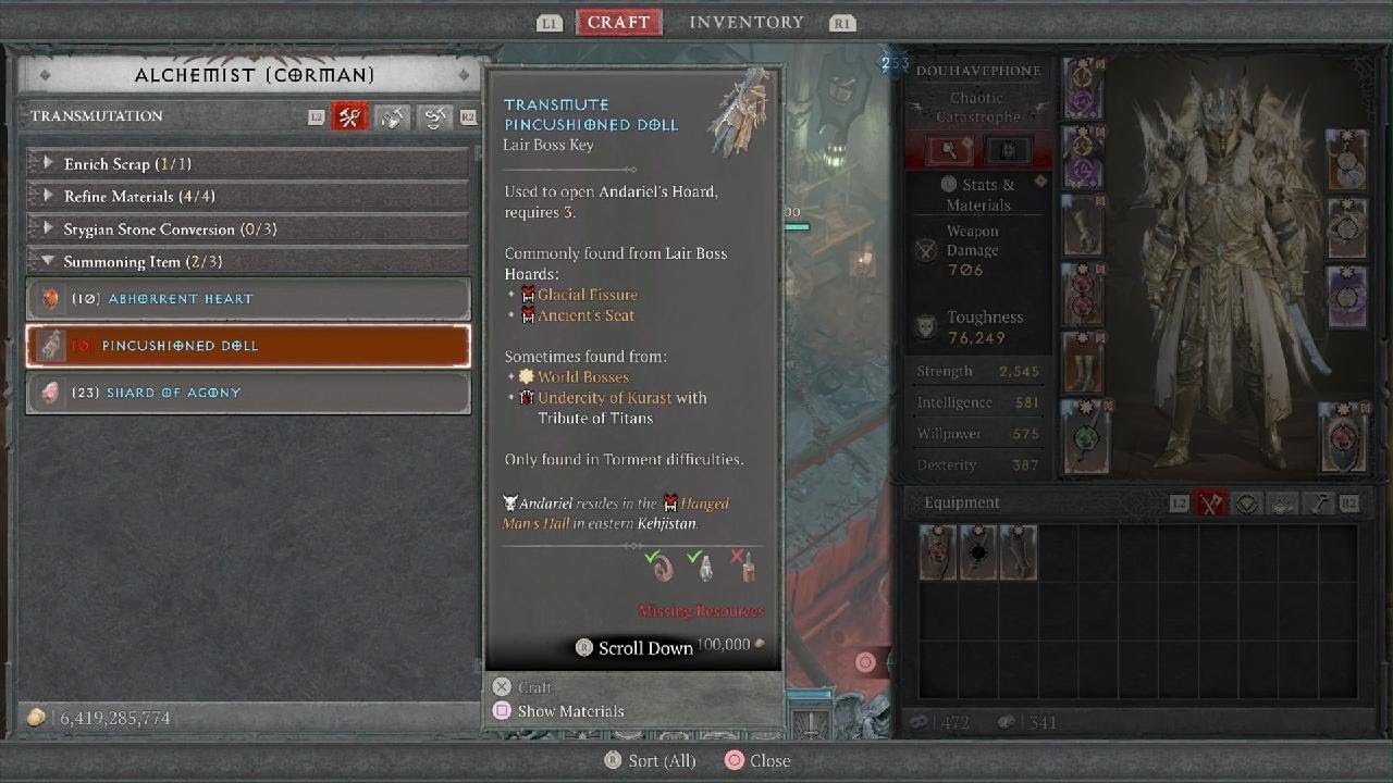 Diablo IV(s11, 7th mythic not long after my 6th)