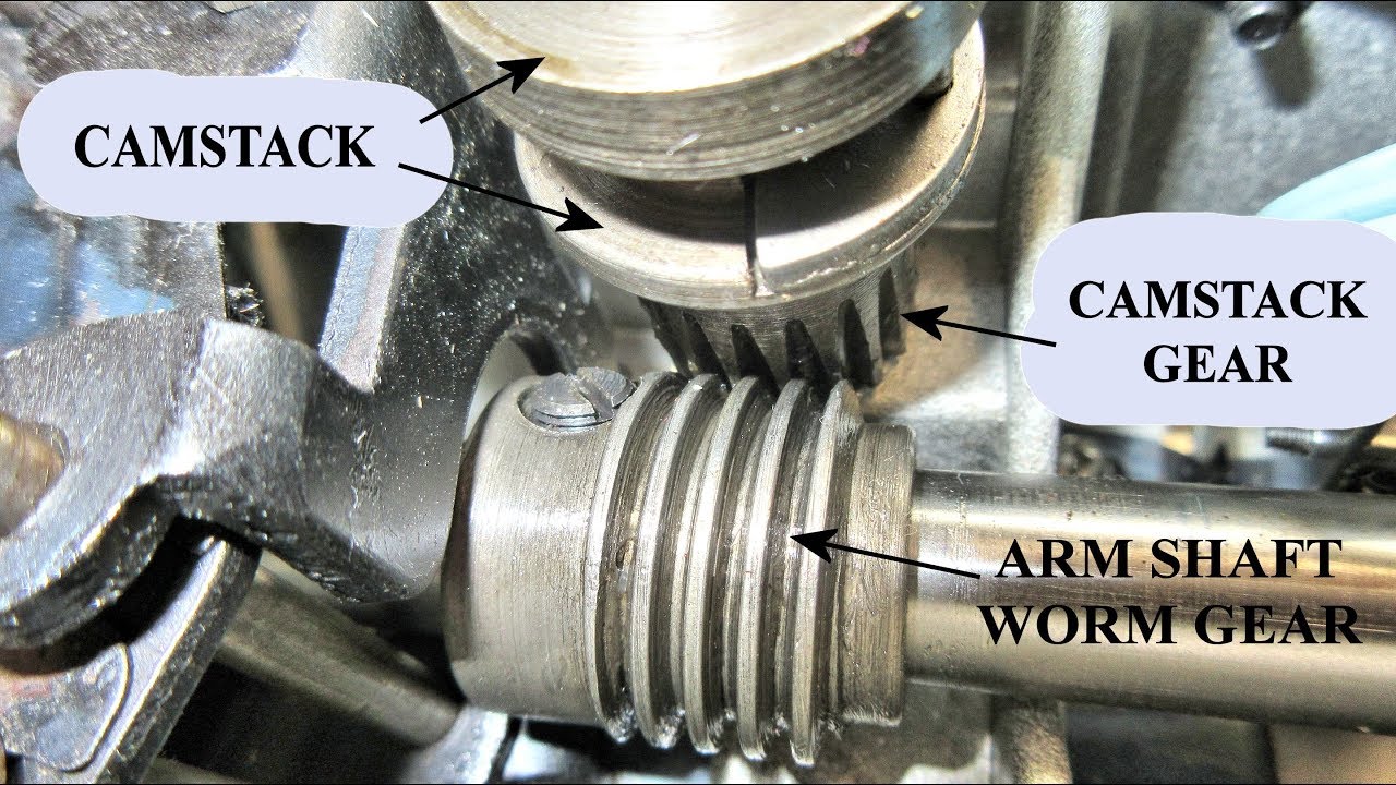 How to Adjust the Camstack for Binding or Looseness on a Singer Model 457 Sewing Machine