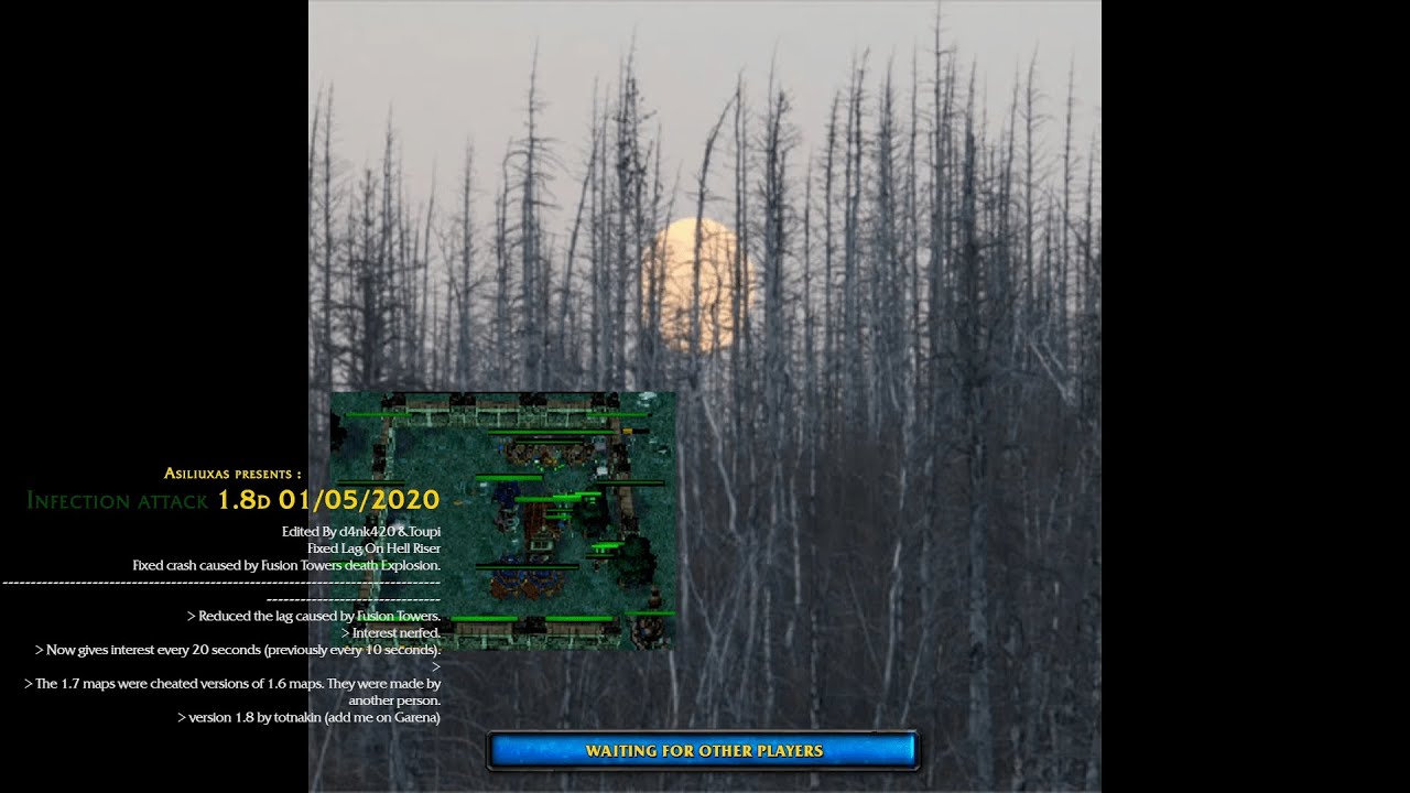 Warcraft III - Infection Attack v1.8D #01-Hard Mode (Solo)