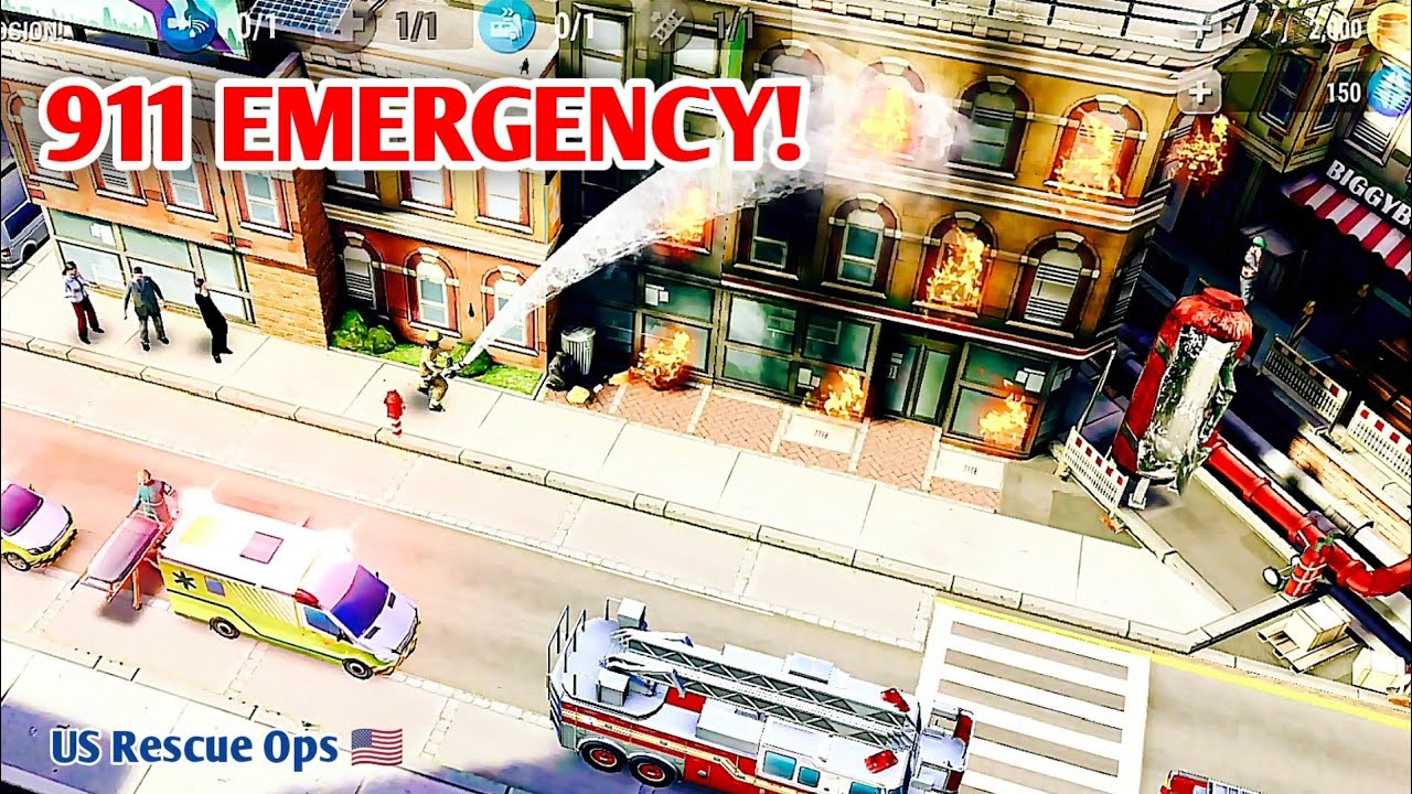 Starting My First Rescue Mission in EMERGENCY HQ – Fire & EMS Gameplay 🇺🇸