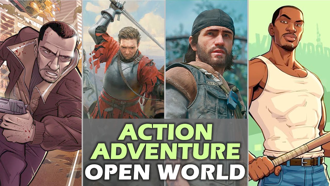 TOP 40 BEST ACTION ADVENTURE OPEN WORLD GAMES (2026)