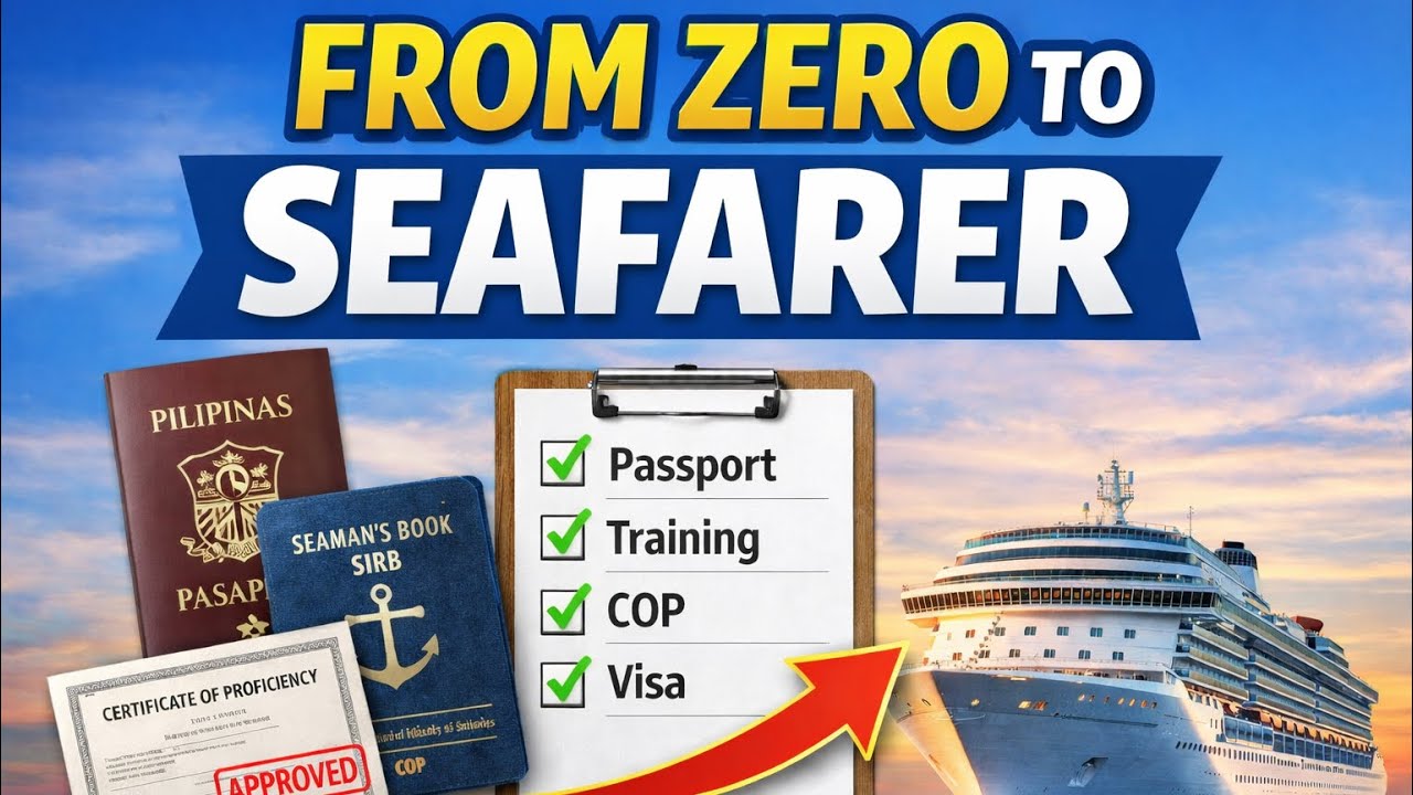 Step-by-Step Seafarer Requirements in the Philippines (From Zero to Flight) | 2026 Guide