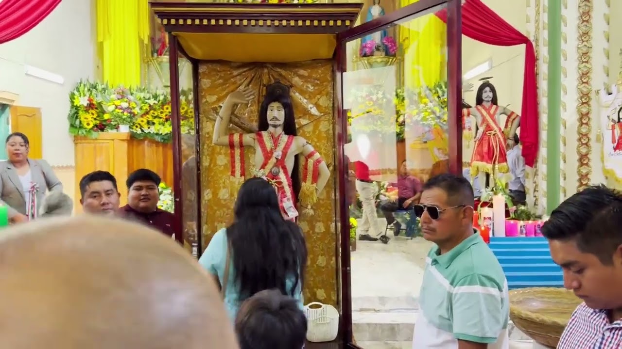 Nuestra Visita a San Sebastían Martir en su capilla/Tecomaxtlahuaca Oaxaca.