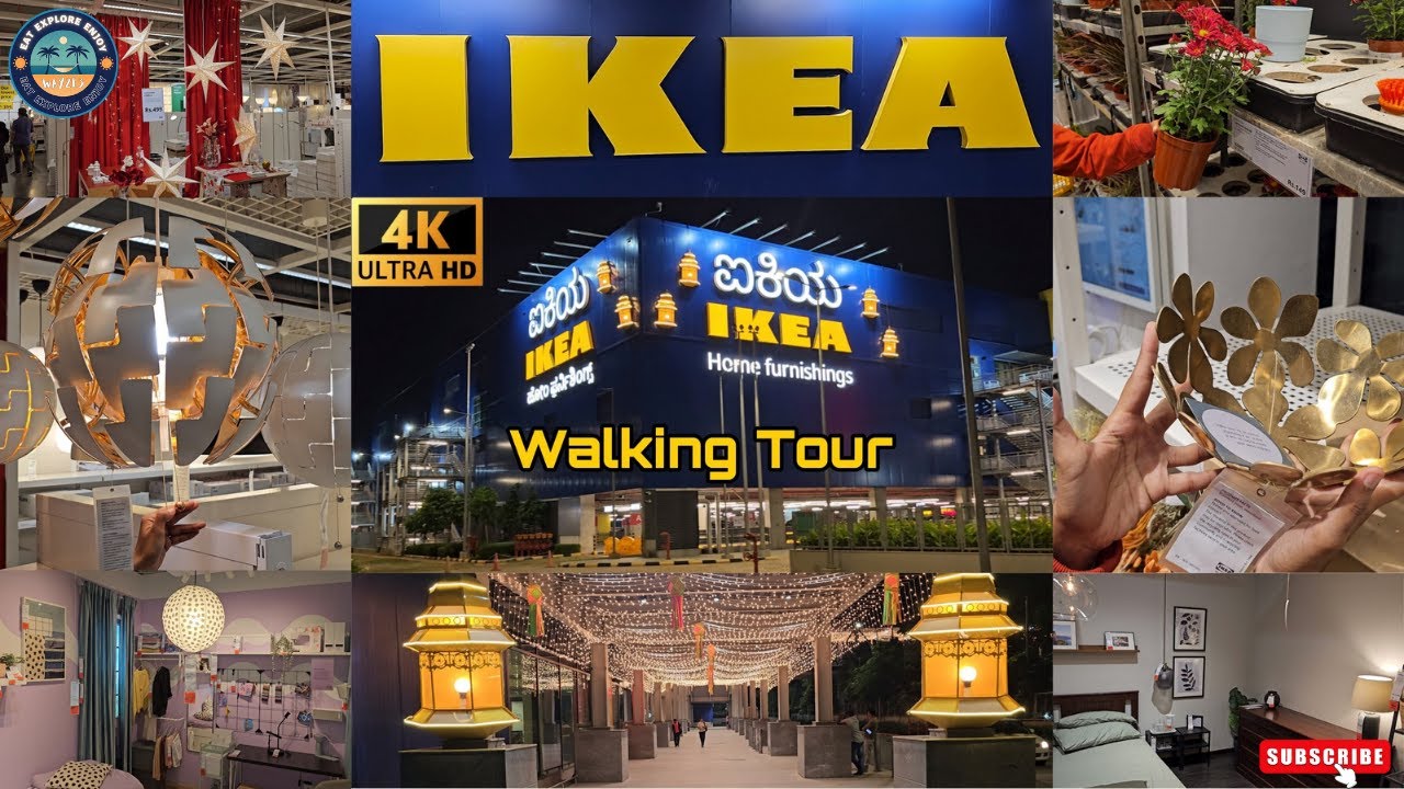 4K | IKEA FULL WALKING TOUR | IKEA BANGALORE | IKEA | #way2e3