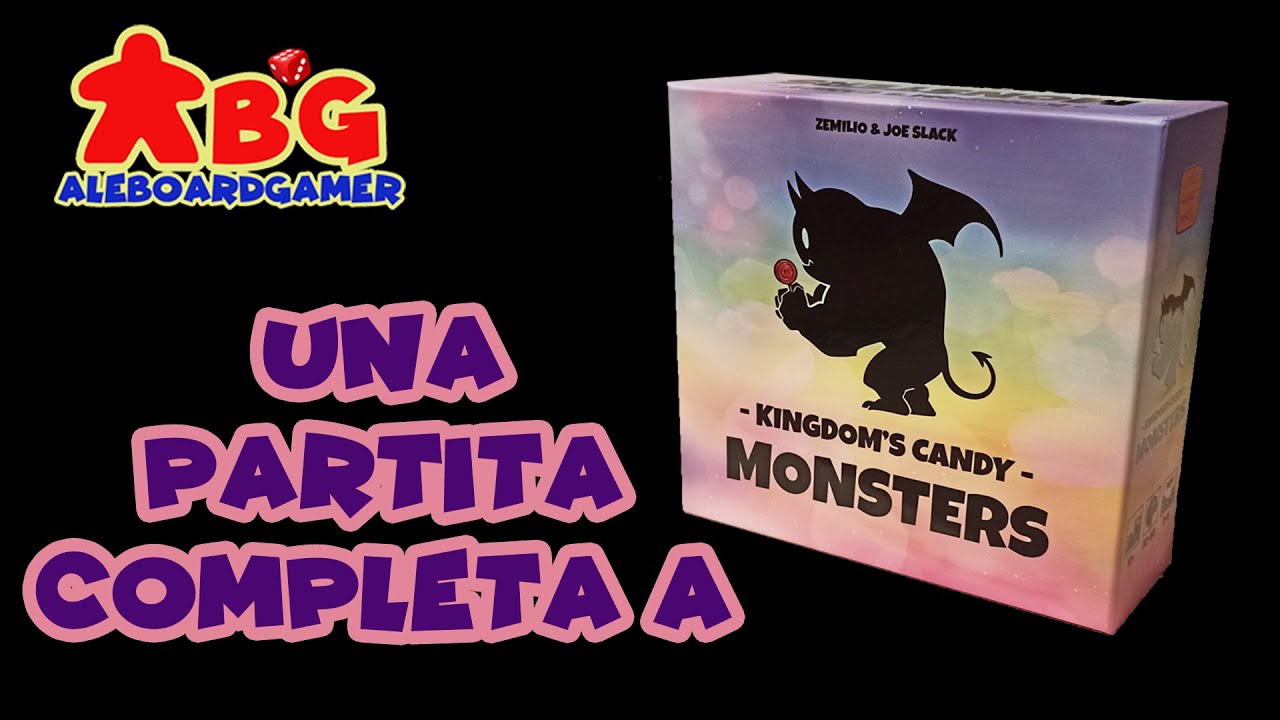 Partita Completa #5: Kingdom's Candy Monsters (gioco da tavolo edito da Little Rocket Games)