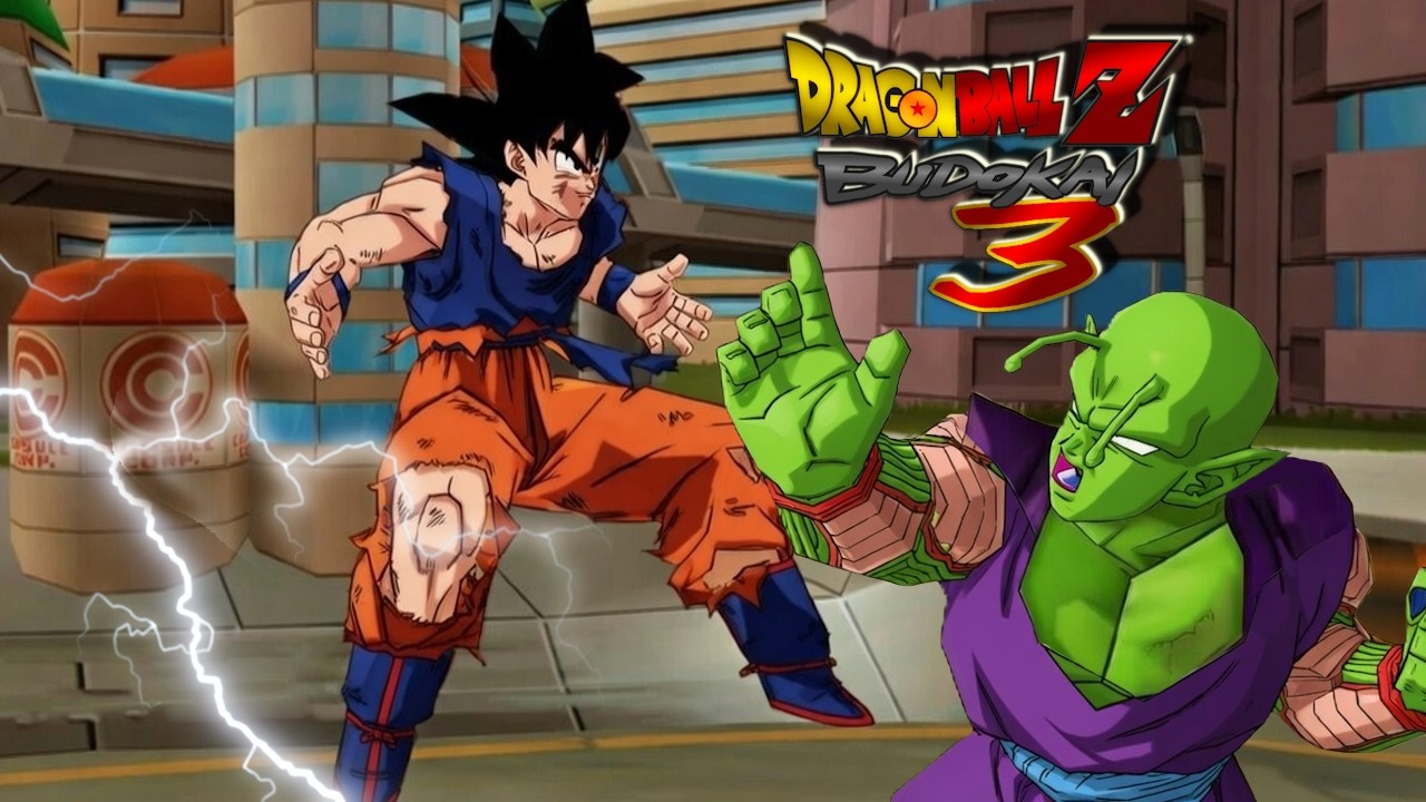 Dragon Ball Z Budokai 3 Piccolo vs Goku (Turtle Hermit Gi Damaged) Base