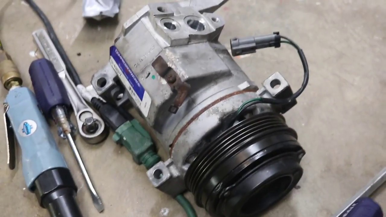 2006 GMC 2500 Ton Air Conditioner Compressor Replacement